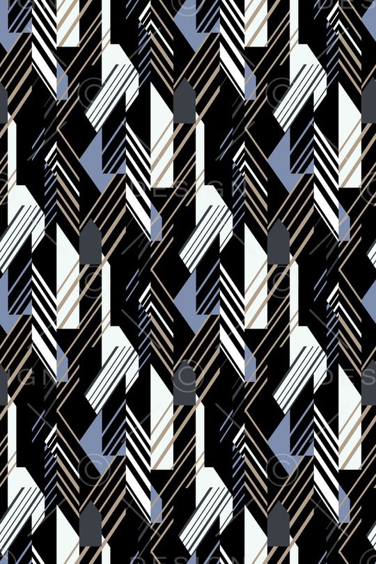 几何印花华亿平台图片