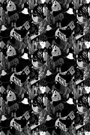 几何印花华亿平台图片