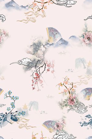 时尚印花华亿平台图片