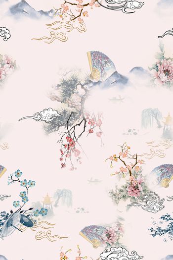 时尚印花华亿平台图片