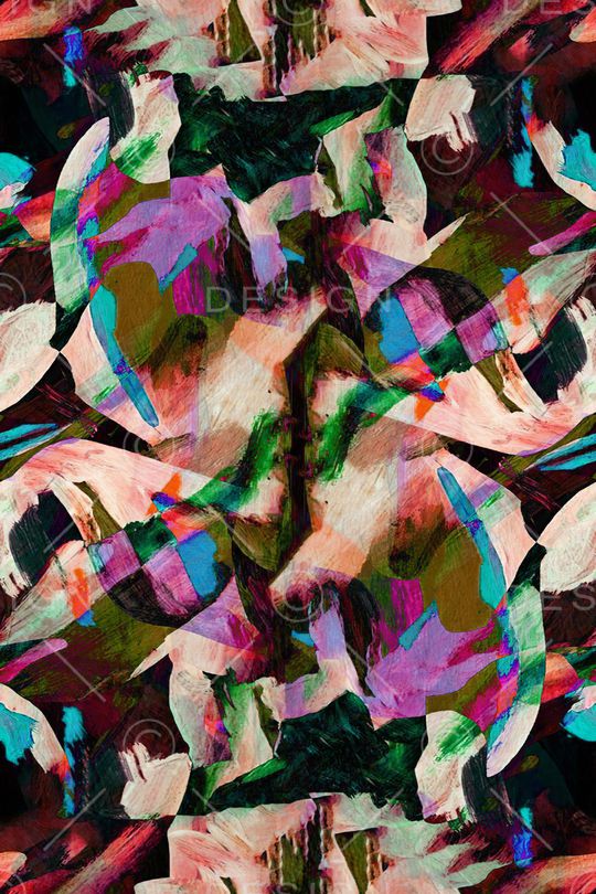 几何印花华亿平台图片