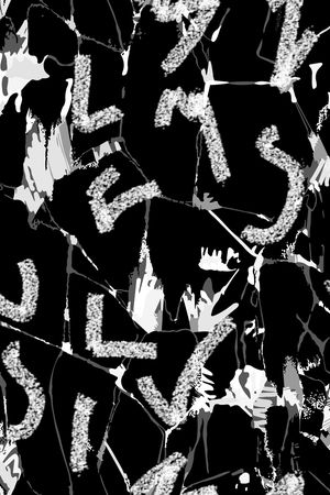 字母印花华亿平台图片