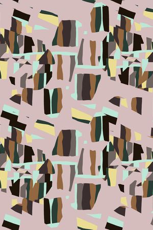 几何印花华亿平台图片