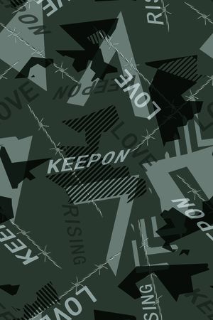 几何印花华亿平台图片