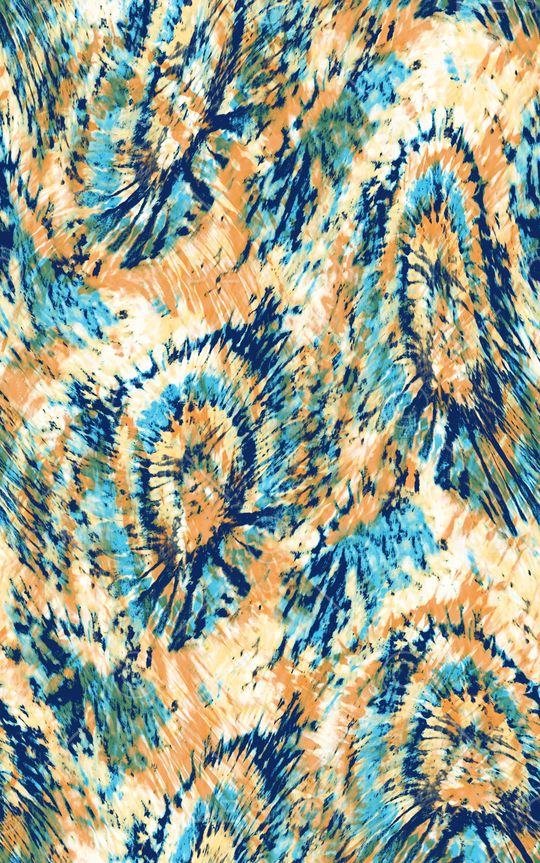 扎染华亿平台印花华亿平台图片