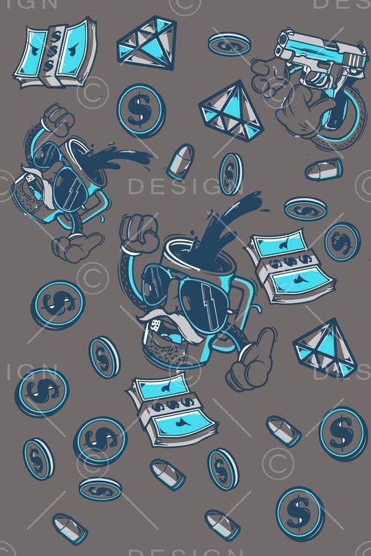 钱币印花华亿平台图片