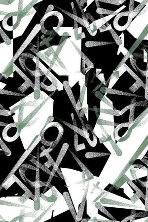 几何印花华亿平台图片