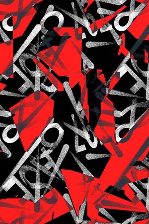 几何印花华亿平台图片