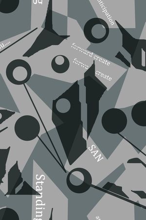 几何印花华亿平台图片