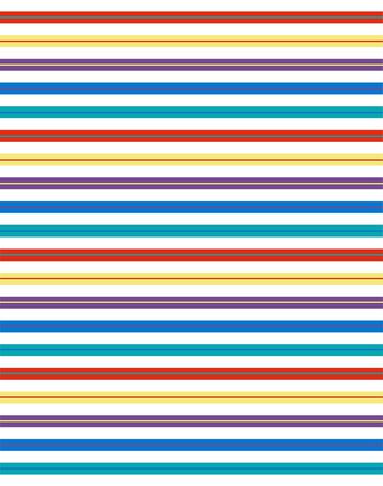 大牌风彩色条纹印花华亿平台图片