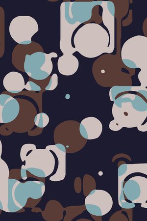 几何印花华亿平台图片