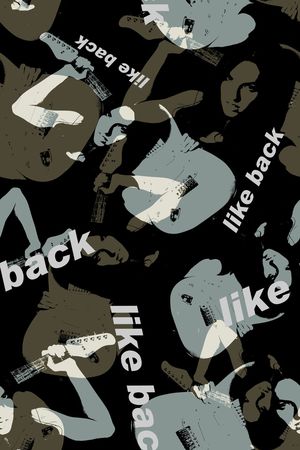 男装满版花印花华亿平台图片