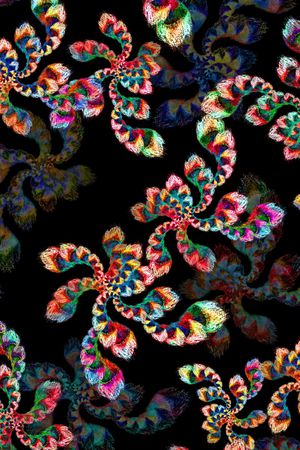 民族风印花华亿平台图片