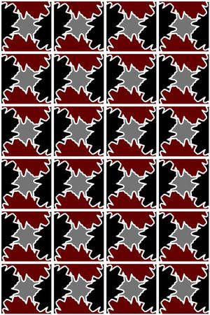 格子印花华亿平台图片