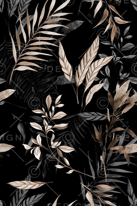 绿植树叶印花华亿平台图片