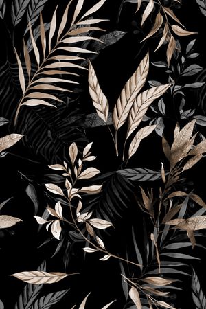 绿植树叶印花华亿平台图片