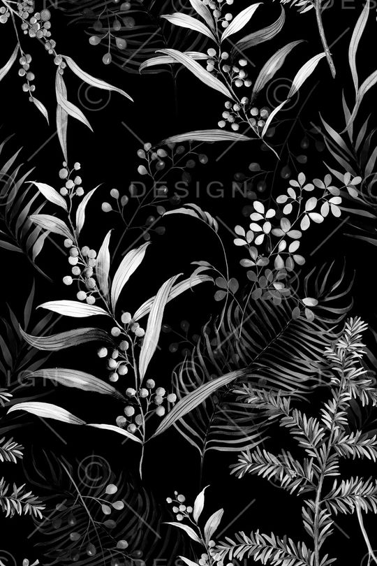 绿植树叶印花华亿平台图片