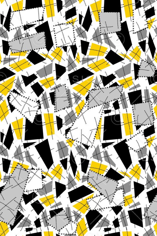 几何印花华亿平台图片