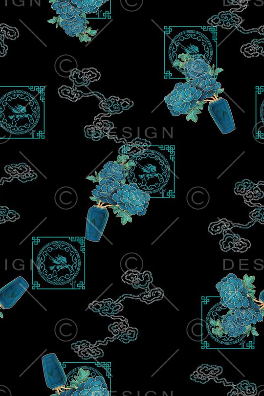 祥云印花华亿平台图片