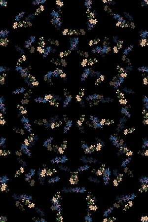 连衣裙印花华亿平台图片