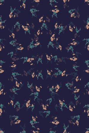 连衣裙印花华亿平台图片