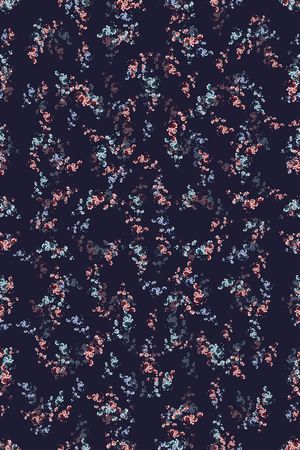 连衣裙印花华亿平台图片