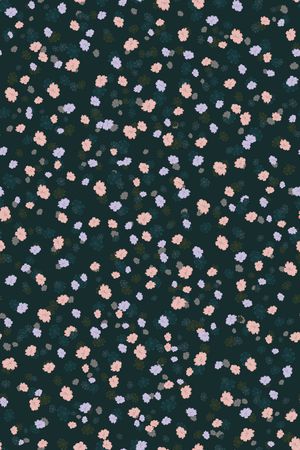 连衣裙印花华亿平台图片