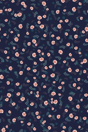 连衣裙印花华亿平台图片