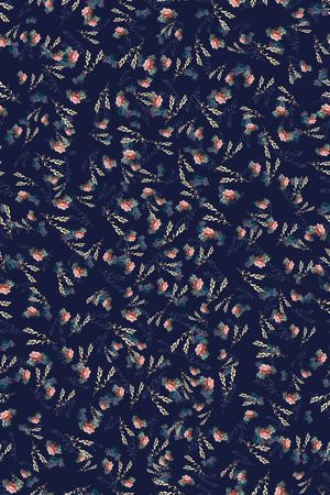 连衣裙印花华亿平台图片