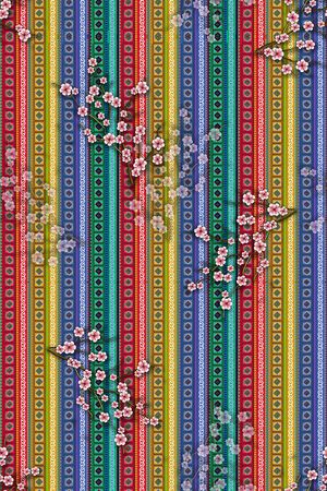 几何印花华亿平台图片