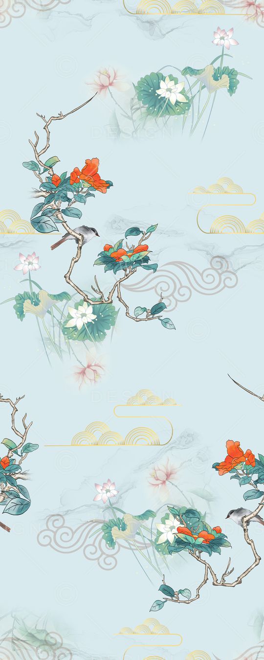 祥云印花华亿平台图片