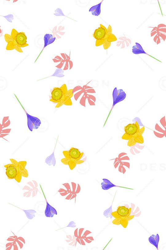 绿植树叶印花华亿平台图片