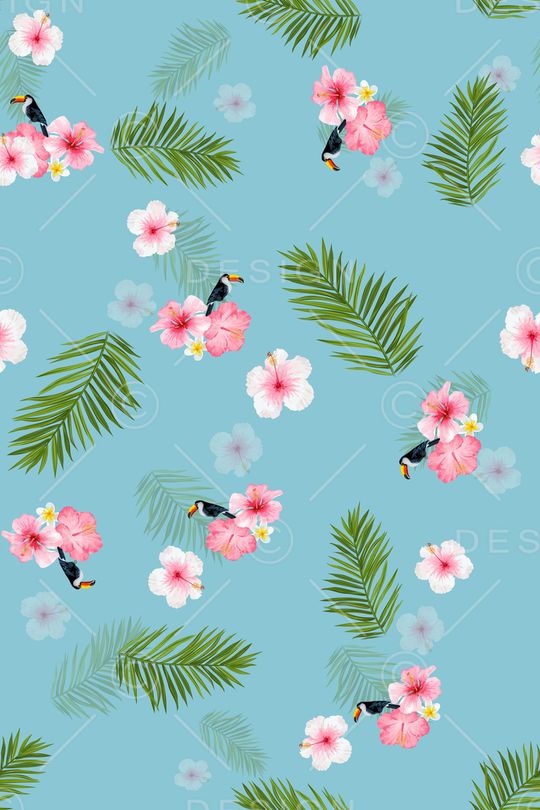 绿植树叶印花华亿平台图片