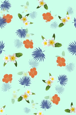 绿植树叶印花华亿平台图片