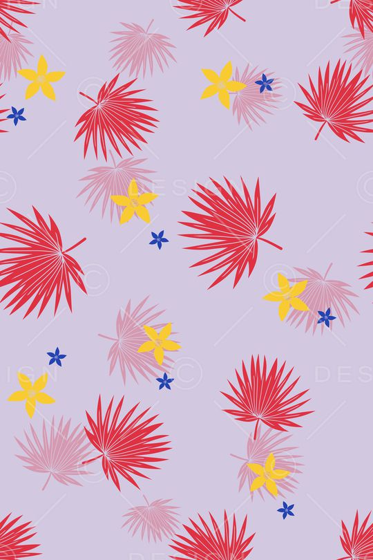 绿植树叶印花华亿平台图片