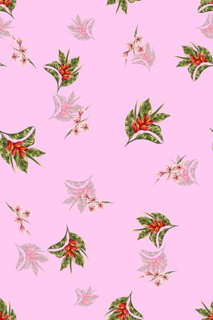 绿植树叶印花华亿平台图片