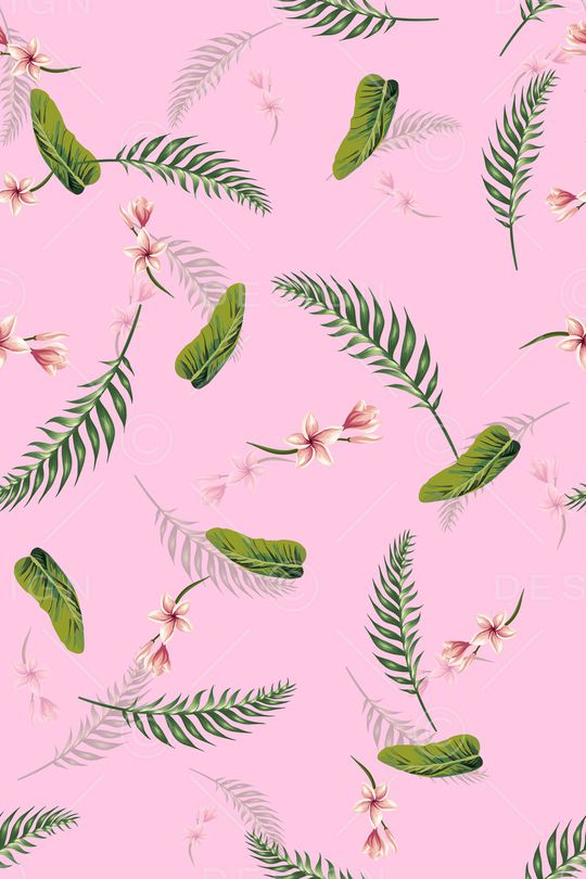 绿植树叶印花华亿平台图片