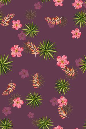 绿植树叶印花华亿平台图片