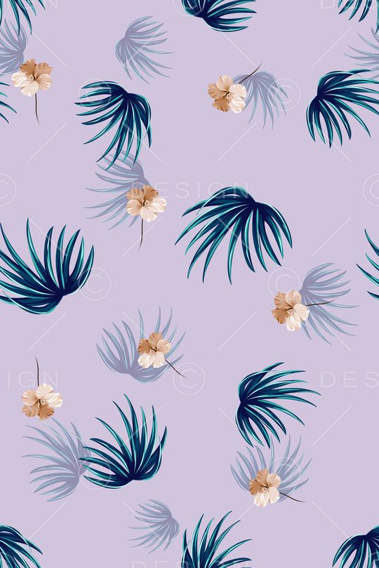 绿植树叶印花华亿平台图片