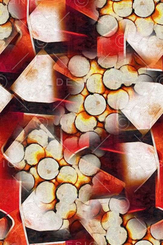 几何印花华亿平台图片