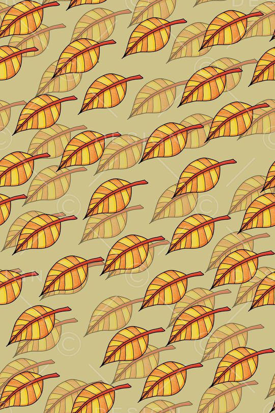 绿植树叶印花华亿平台图片