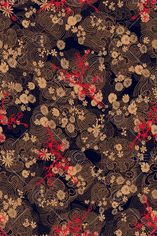 几何印花华亿平台图片