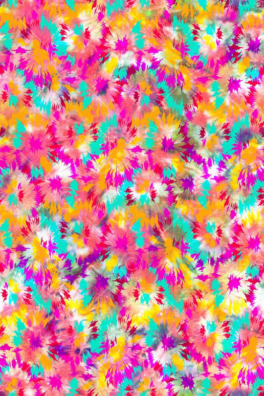 扎染华亿平台印花华亿平台图片