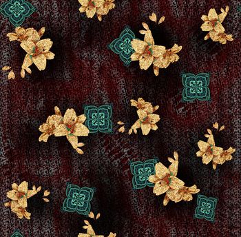 几何印花华亿平台图片