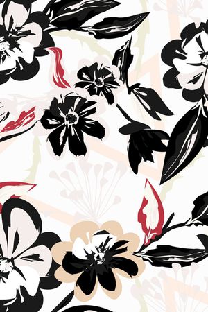 简约印花华亿平台图片