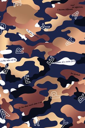 字母印花华亿平台图片