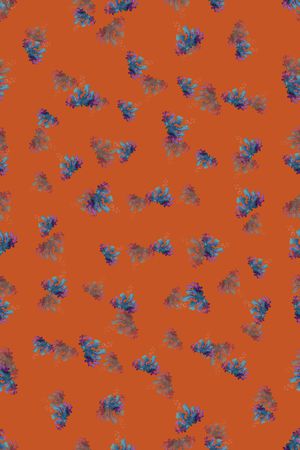 连衣裙印花华亿平台图片