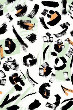 笔触印花华亿平台图片