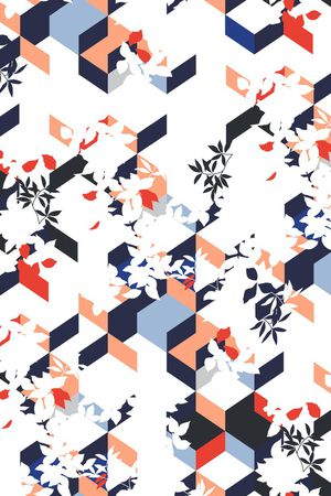 简约印花华亿平台图片