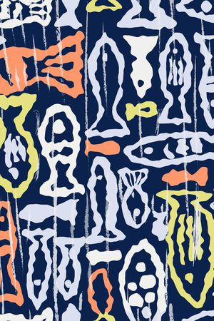 抽象印花华亿平台图片